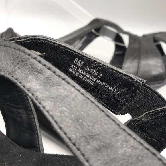 Aerosoles Black Strappy Heeled Sandals in Size 8 - Picture 7 of 12